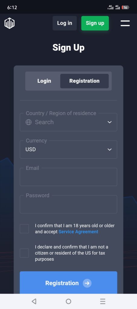 Quotex login and sign up