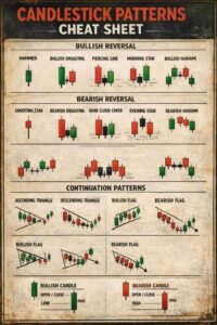 Candlestick Patterns Cheat Sheet