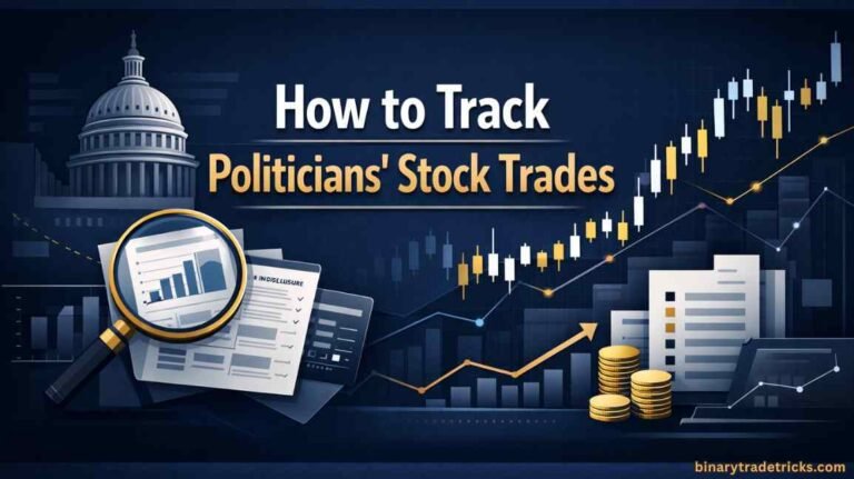 how to track politicians stock trades